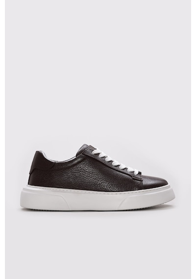 Fast Step Hakiki Deri Erkek Casual Ayakkabı 216ma888 Kahve