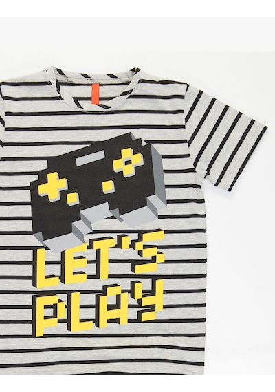 Lets Play Erkek Çocuk T-shirt Kapri Şort Takım