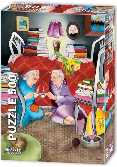 Star Puzzle 500 Parça Altın Kızlar Puzzle