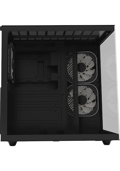 Hawk Gaming Hc510 650w 80+ Bronze Argb Akvaryum Atx Mid Tower Siyah Gaming Kasa Hawk Gaming Hc510 650w 80+ Bronze Argb Akvaryum Atx Mid Tower Siyah Gaming Kasa