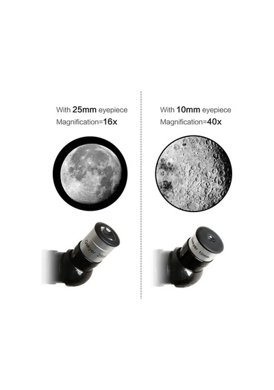 Premium Eğitici Set 400x70mm Açıklıklı Refrakter Teleskoplar 15x-150x