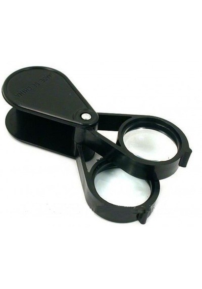20x30 2k-30mm Çıft Optik Lens Katlanan Cep Büyüteç 620d9
