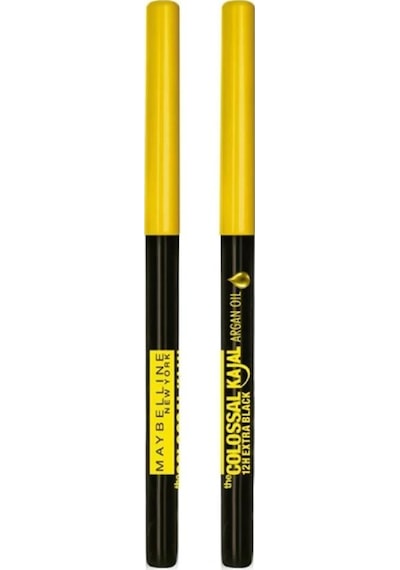 Maybelline New York The Colossal Extra Black Kajal Kalem 2'li