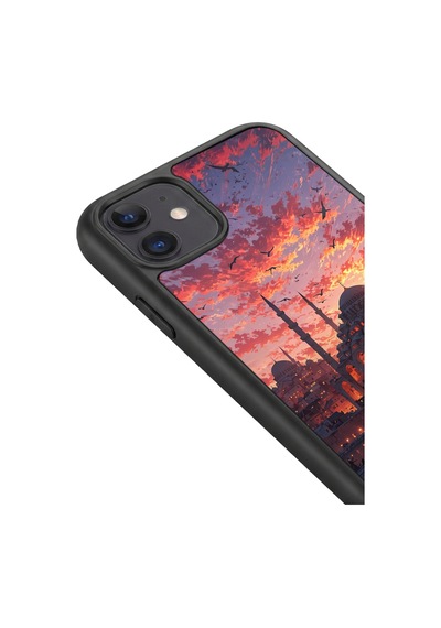 İphone 11 Uyumlu Kubbe Desenli Kamera Korumalı Darbelere Dayanıklı Kılıf 1256-kubbe-iphone11