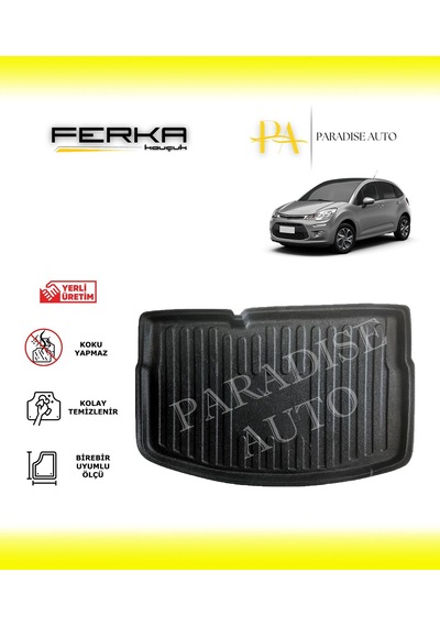 Citroen C3 Hb 5 Kapılı İnce Stepneli 2010-2016 Bagaj Havuzu