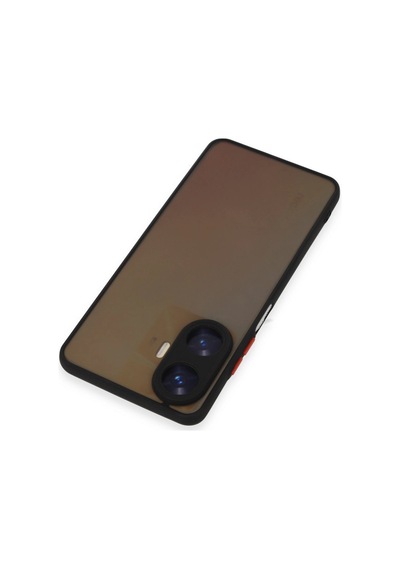 Realme C55 Kılıf Montreal Silikon Kapak - Siyah