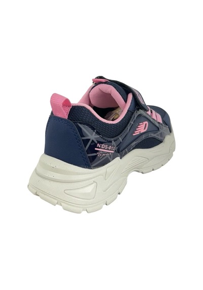 Matzeliger Mzg1236 Lacivert-pembe Kız Çocuk Günlük Rahat Spor Ayakkabı