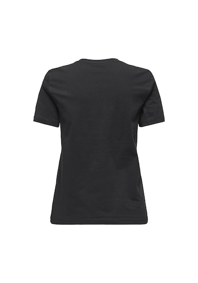 Only Onlenja Lıfe Siyah Kadın T-shirt 15369258 Siyah