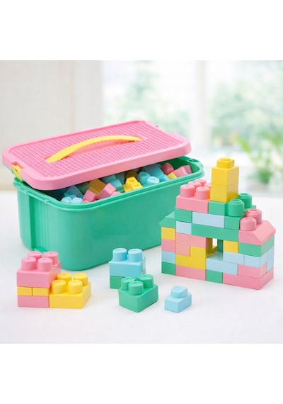 Playtoys 48 Parçalı Yumuşak İlk Bloklarım Gelişim Oyuncakları