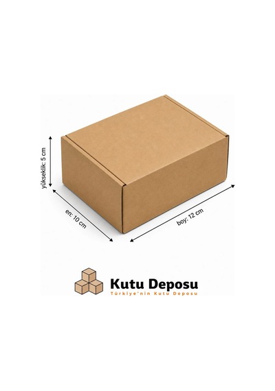 10x12x5 Cm E-ticaret Ve Kargo Kutusu Takı Kutusu 100 Adet 1 Adet