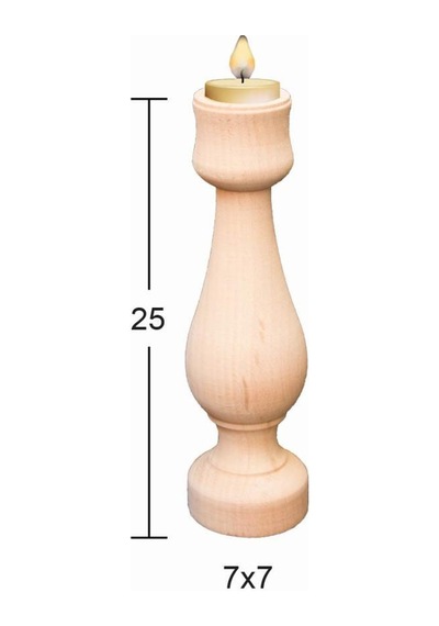 Ahşap Şamdan Şa-48
