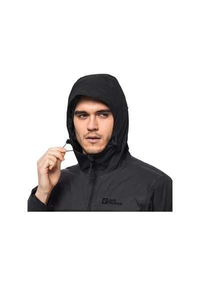 Jack Wolfskin Jasper Insulated Waterproof Erkek Outdoor Montu Siy