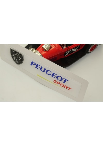Peugeot Sport Lion Logo Damla Silikon Plaka Logo Arma Amblem Yeni