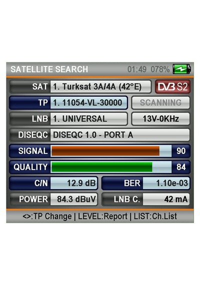 Alpsat Satfinder 5 Hd Pro - Profesyonel Uydu Bulucu Ve Ahd Kamera Tester
