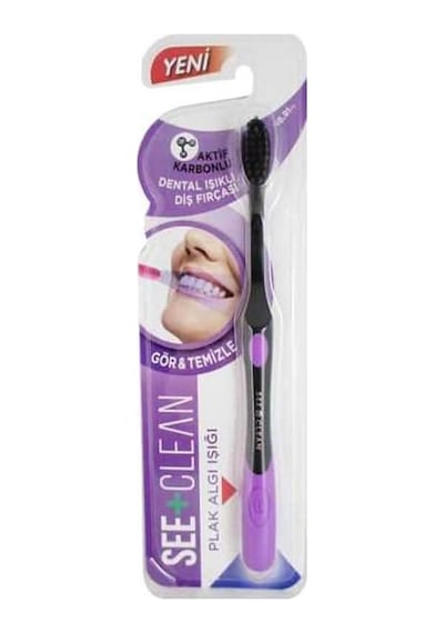 See+ Clean Dental Işıklı Diş Fırçası Mor