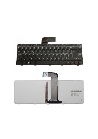 Dell Uyumlu NSK-DX0BW Klavye - Türkçe Siyah - Işıklı