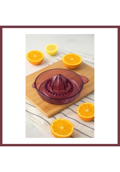 Storeşahin Akrilik Mürdüm Narenciye Limon & Portakal Sıkacağı Pratik Portakal Sıkacağı Shn0720 Çok Renkli