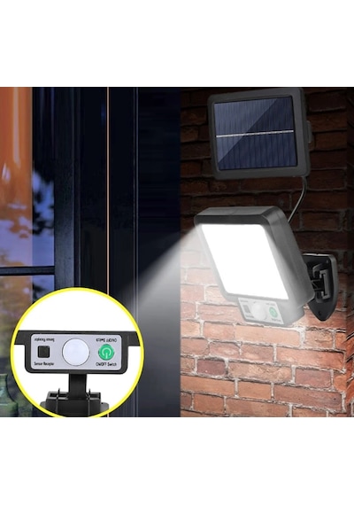 F72 Güneş Enerjili Cob Led Solar Panel Güneş Enerjili 3mod Sensör