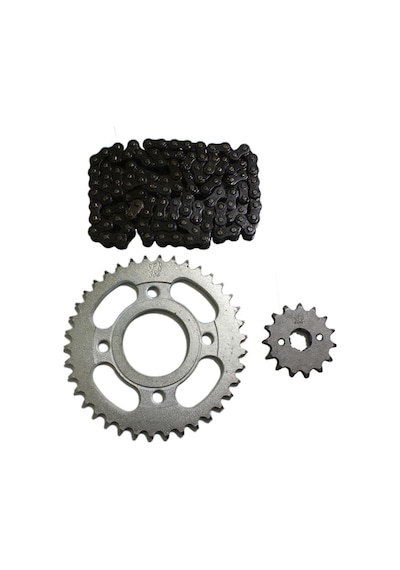 Cg 125 Zincir + Ön Dişli + Arka Dişli Set