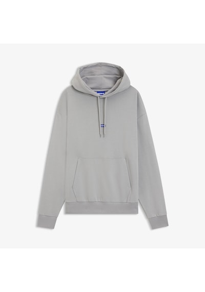Hugo Boss Nalonso Erkek Gri Hoodie 50522374 2800153