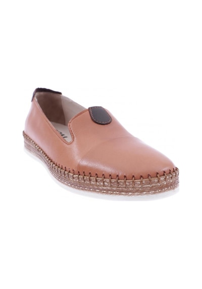 Dgn P01-22y Bayan Strobelli Anatomıc Footwear Deri Ayakkabı P01-1512-R1755 Taba