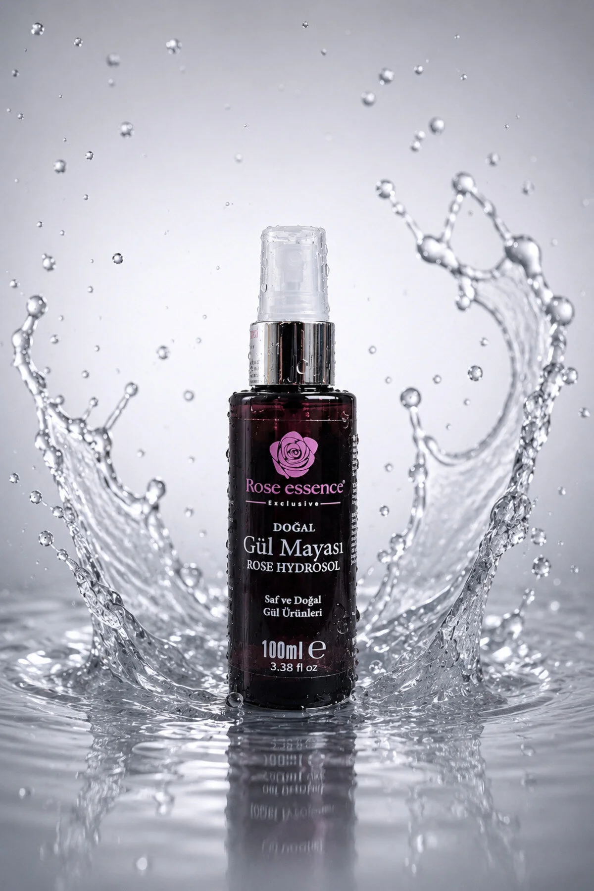 Gül Mayası 100 Ml % 100 Doğal Gül Hidrosolü Ferahlatıcı Cilt Bakımı