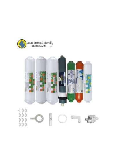 Purefer Kapalı Kasa Su Arıtma Cihazlarına Sertifikalı 7li Platinium Mebran Mineral+alkali