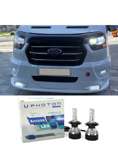 Ford Transit Led Xenon Kısa Far Ampulü H11 Access Yeni Seri Beyaz 2013+