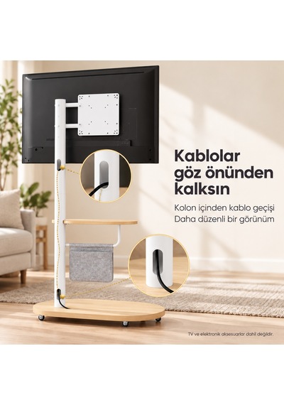 Npo Std5422 17 43" 15kg Tekerlekli Raflı Çantalı Dikey/yatay Açı Ayarlı Mobil Monitör Ve Tv Standı Diğer Npo Std5422 17 43" 15kg Tekerlekli Raflı Çantalı Dikey/yatay Açı Ayarlı Mobil Monitör Ve Tv Standı Diğer
