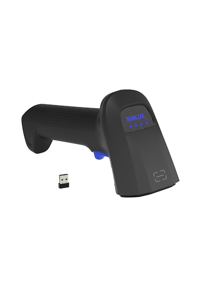 Sunlux Rw10, El Tipi, Cmos, Kablosuz, Wi-fi, Bluetooth, Usb Bağlantı Dongle , 2d Karekod, Barkod Okuyucu