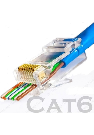 Ez-Rj45 Yeni Nesil Jack Konnektör 100 Adet