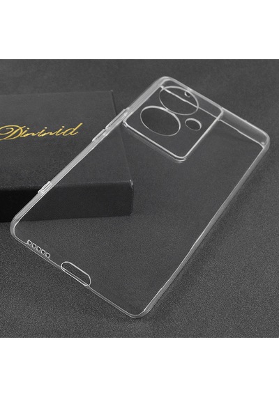 Realme Note 60 Zore Şeffaf Süper Silikon Kapak