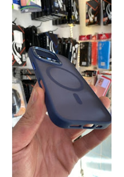 Apple iPhone Uyumlu  16 Pro Kamera Korumalı Mat Magsafe Wireless Şarj Destekli Renkli 45687
