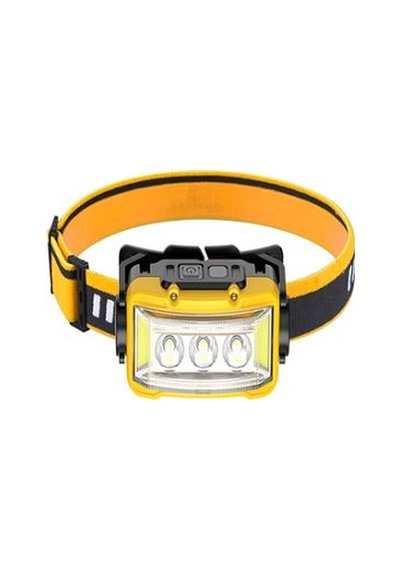 Powermaster S03 Sarı Sensörlü Kafa Lambası Siyah