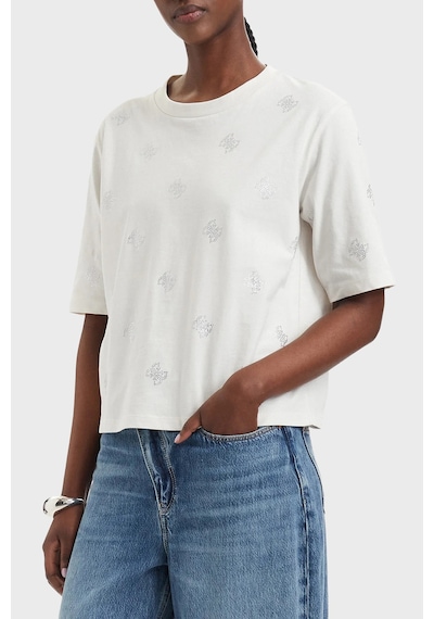 Guess % 100 Pamuk Taşlı Logo Detaylı Bisiklet Yaka T Shirt V6gı18k2985 Bayan T Shirt V6gı18 K2985 G056 Ekru Guess % 100 Pamuk Taşlı Logo Detaylı Bisiklet Yaka T Shirt V6gı18k2985 Bayan T Shirt V6gı18 K2985 G056 Ekru