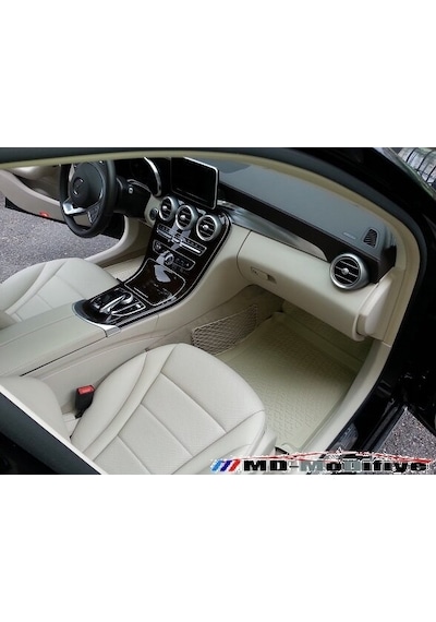 Mercedes C200 C200D C180 3D Bej Havuzlu Paspas. W205 Bej Renk. 20