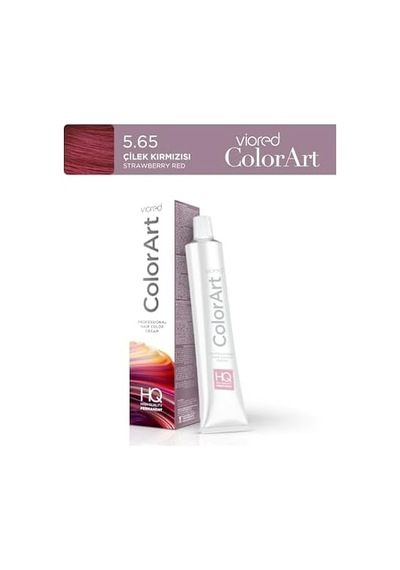 Profesyonel Tüp Saç Boyası 60 Ml 5.65 Çilek Kırmızısı