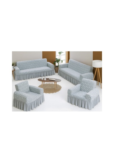 Jakarlı Şal Desen Koltuk, Kanepe, Çekyat Örtüsü, Likralı, Etekli, Koltuk Kılıfı 3+3+1+1 Takım Natural - 797175283 Natural Jakarlı Şal Desen Koltuk, Kanepe, Çekyat Örtüsü, Likralı, Etekli, Koltuk Kılıfı 3+3+1+1 Takım Natural - 797175283 Natural