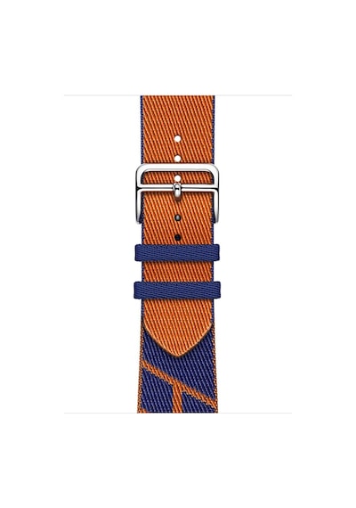 Apple Watch 6 44mm İçin Kordon Jumping Single Tour Mavi Çok Renkli