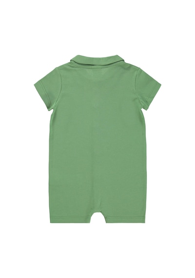 B26y098 Civil Baby Dinozor Nakışlı 6-18 Ay Tulum - Haki Soft Haki