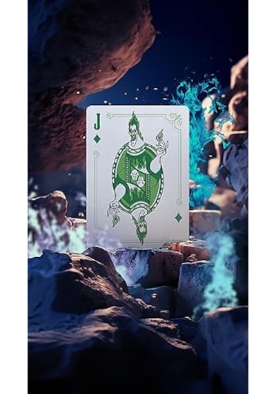 Disney Villains Oyun Kartları Yeşil Veya Mor Poker, Kaykay, Koleksiyoncular Ve Disney Hayranları İçin