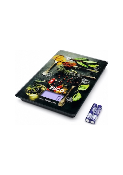Cam Mutfak Tartısı Terazi Lcd Ekran 5kg/1gr Pilli Gr/oz/ml/ıb Ölçüm İ11-028 5570 Çok Renkli