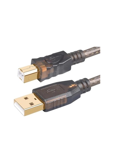 Powermaster Pm-29486 Şeffaf Chipset 10 Metre Usb 2.0 Yazıcı Kablosu
