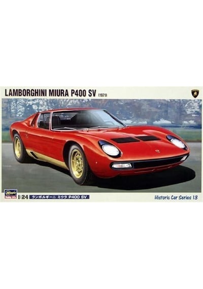 Hasegawa Hc13 21213 1/24 Ölçek Lamborghini Miura Sv Otomobil Plastik Model Kiti