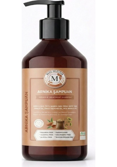 Maxxselectıon Arnika Şampuan, Onarıcı Ve Besleyici, 1000ml 8682631419073