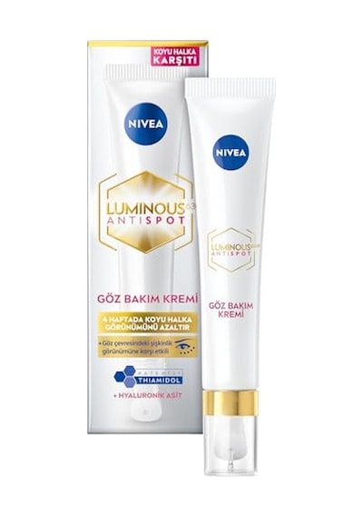 Nıvea Luminous630 Koyu Halka Karşıtı Göz Bakım Kremi 15 Ml, Nemlendirici,kafein,thiamidol,hyaluronik Asit