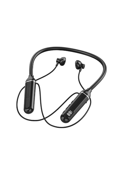 Tb04 Boyun Askılı Dijital Göstergeli Bluetooth Kulaklık 100 Saat Müzik Dinleme Sport Headphone