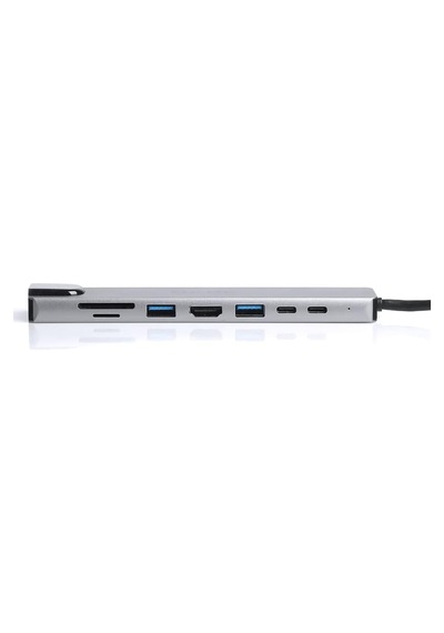 Usb 3.1 Type-c 8 İn 1 Ethernet/hdmı/tf Sd Kart Okuyucu/usb 3.0 - Usb 2.0 / Usb-c & Usb-c Pd