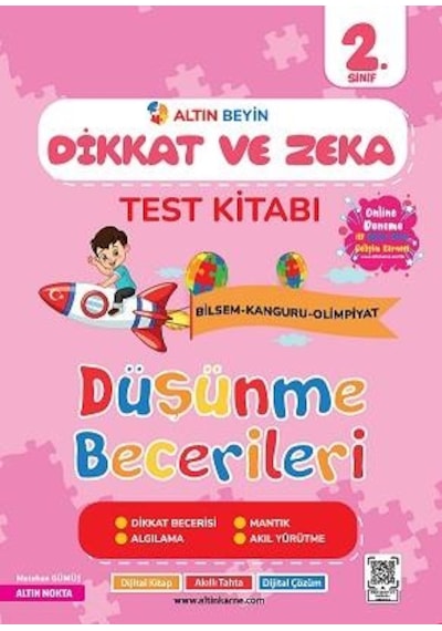 Altın Nokta Yayınları 2.sınıf Bilsem-kanguru-olimpiyat Sınavlarına Hazırlık Seti 6 Kitap