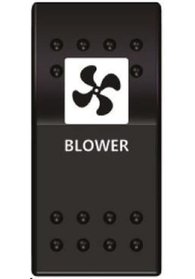 Switch On-Off Havalandirma 12/24 V Tekne. Yat Ve Karavan